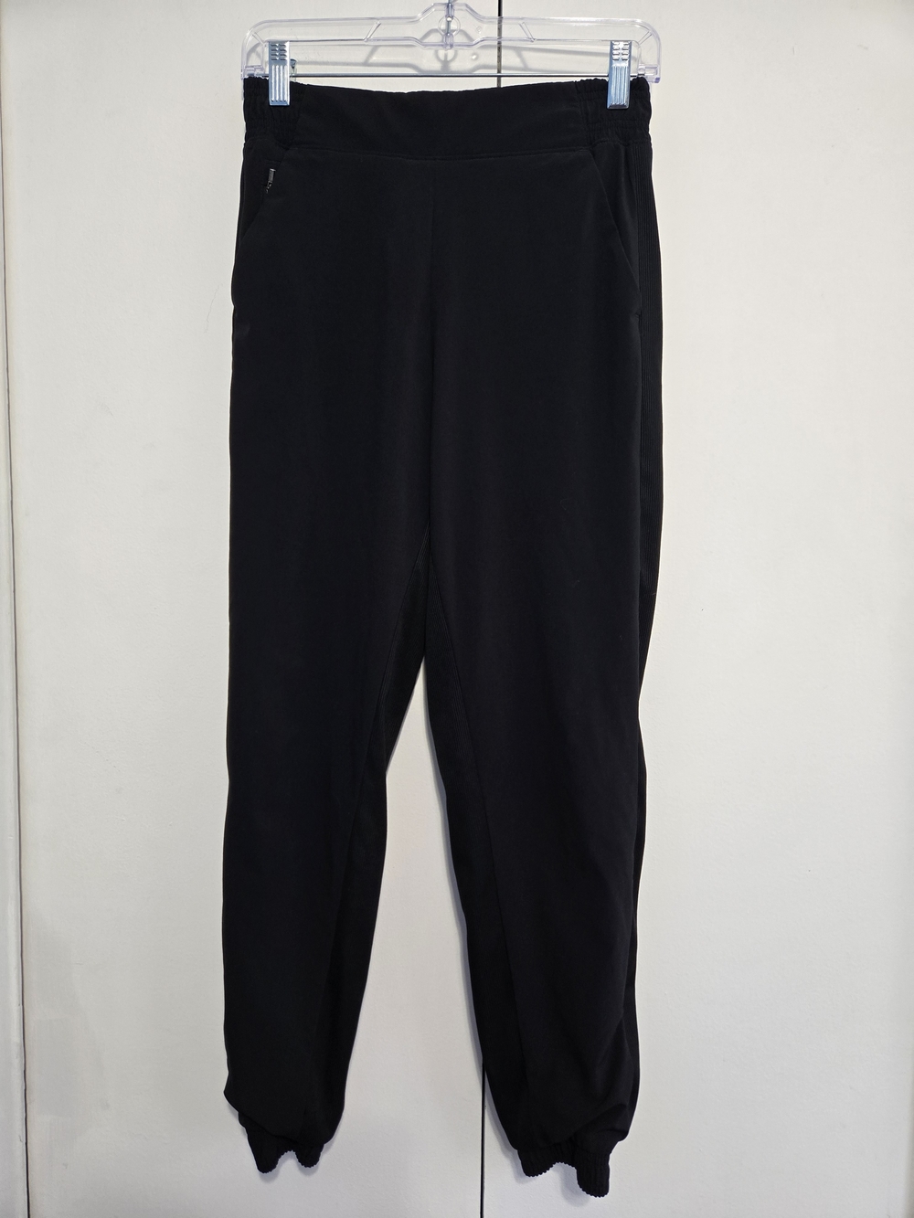 Athleta Brooklyn Lined Jogger Pants Black Travel Athleisure Size 2